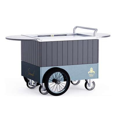 سبز موبایل تپانیاکی گرل برق دیسک گرمایش حرکت آزاد تخته درجه غذایی Hibachi Grill Table