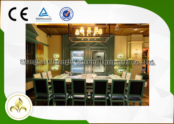 Mua Hệ thống sưởi điện từ Bàn nướng Teppanyaki Tùy chỉnh 10 chỗ ngồi sản xuất trực tuyến