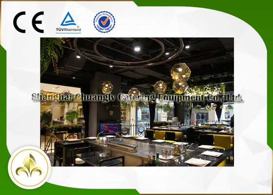 comprare Configurazione di base della Tabella della griglia di Teppan Yaki del filtro da acciaio inossidabile fabbricazione online