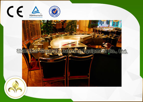 Buy Induction / Electric Teppanyaki Table Hibachi Japanese Grill With Ventilation System online manufacture