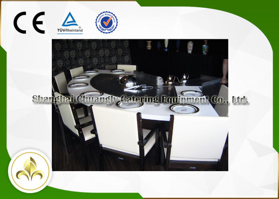 Buy Fume Precipitator Electric Flat Top Griddle Outdoor Barbecue Commercial Hibachi Grill online manufacture