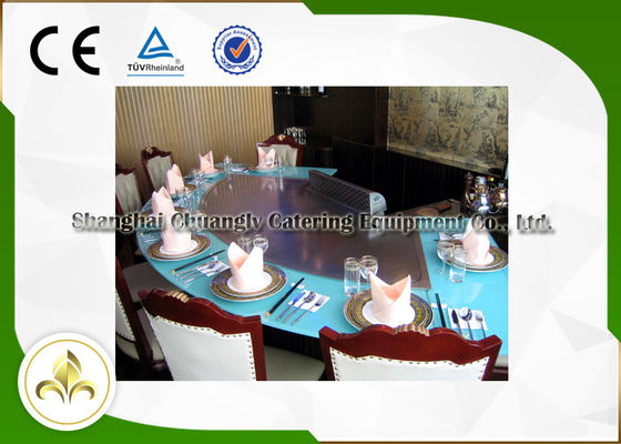 Beli Bentuk Kipas Listrik / Gas Meja Panggangan Teppanyaki Konfigurasi Dasar Untuk Restoran pembuatan online