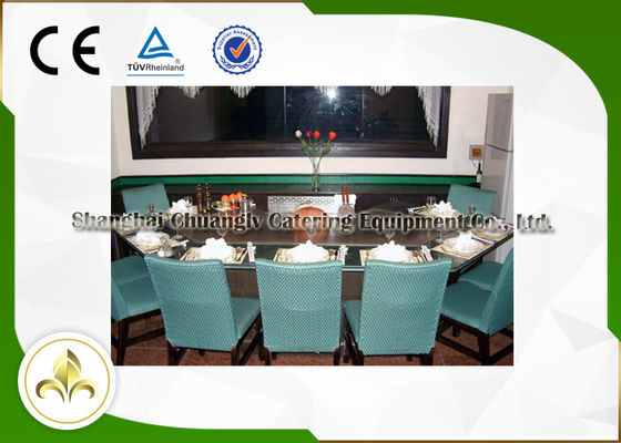 Buy Fume Precipitator Japanese Teppanyaki Grill Equipment Customized Eleven Seat online manufacture