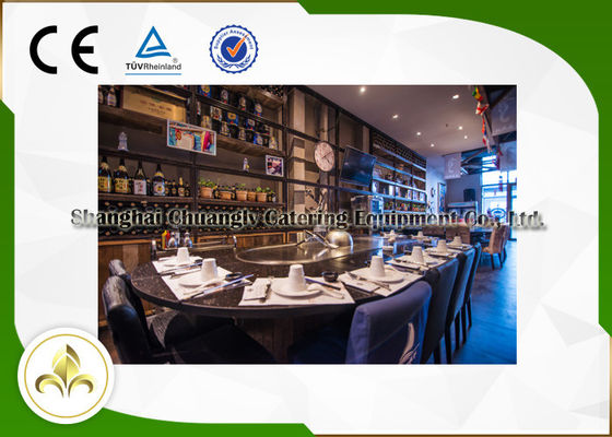 Mua Động vật có vỏ Rau dạng phẳng trên cùng Nướng trong nhà với hệ thống xả / lọc sản xuất trực tuyến