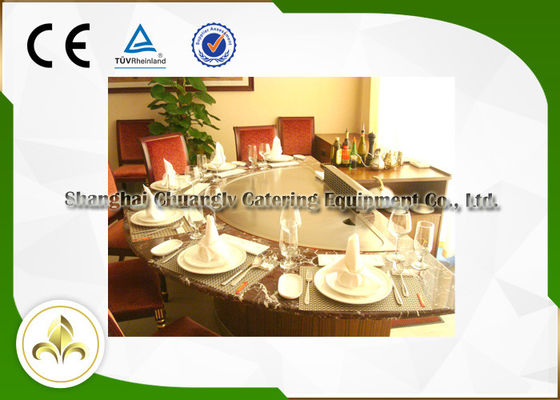 comprar Semi el restaurante Hibachi del círculo asa a la parrilla la configuración básica de cocinar japonesa de la tabla Fabricación en línea