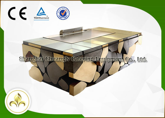 Buy Electromagnetic Induction Teppanyaki Plate Japanese Grill Table Restaurant online manufacture
