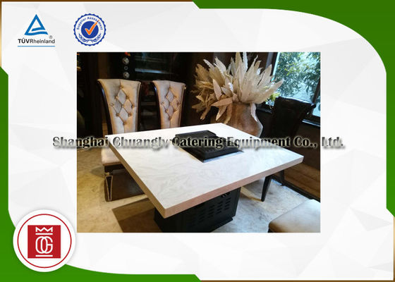 comprar La barbacoa comercial rectangular coreana de doble uso asa a la parrilla el equipo profesional de la barbacoa Fabricación en línea