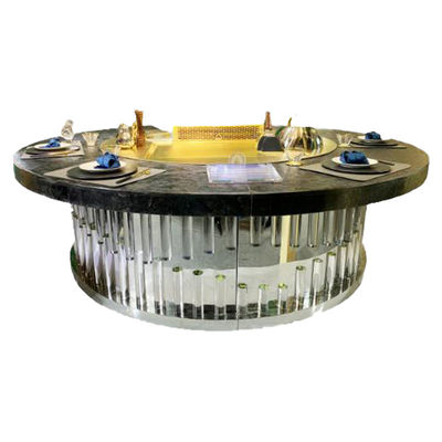 comprar tabla japonesa electromágnetica de la parrilla de Teppanyaki del círculo del 1.6m para el anuncio publicitario Fabricación en línea