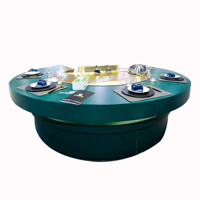 comprare riscaldamento elettromagnetico della Tabella della griglia di Teppanyaki del cerchio del gas di 1600mm fabbricazione online