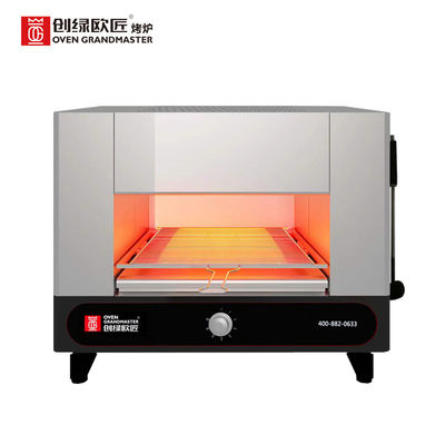 Beli 380V komersial listrik Sammander Grill 3.6KW stainless steel pembuatan online