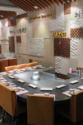 comprar 12 asiente la parrilla eléctrica de Teppanyaki Fabricación en línea