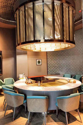 Mua Bàn Nướng Teppanyaki Nhật Bản Không Khói Hình Tròn sản xuất trực tuyến