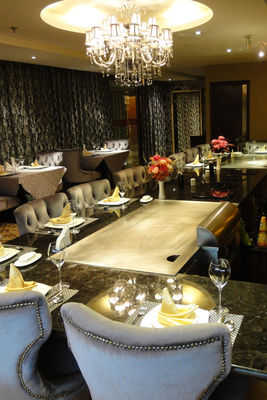 Αγορά 7-10 εμπορικός πίνακας σχαρών Hibachi Teppanyaki εξοπλισμού σχαρών Hibachi αερίου καθισμάτων ηλεκτρονική κατασκευή