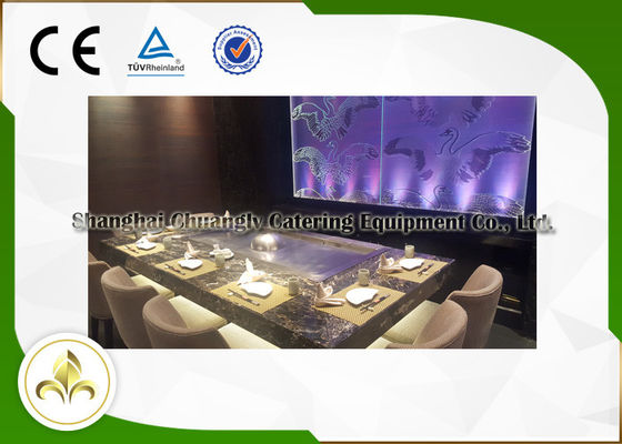 Mua Bảng Hibachi ngoài trời bằng thép hợp kim / điện từ với đầu vào không khí Sunk sản xuất trực tuyến