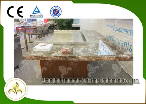 Buy Rectangle Shape Upper Fume Exhaustion Electric Teppanyaki Grill  For Home online manufacture