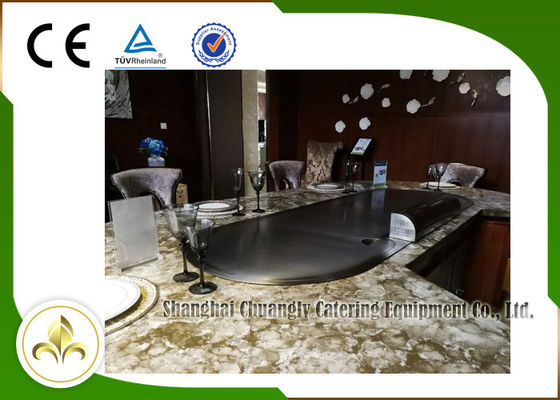 comprar Parte superior oval de la forma o abajo parrilla eléctrica de Teppanyaki de los calentadores del tubo del agotamiento para el uso en el hogar Fabricación en línea