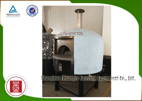 comprar Lava Rock Material Italy Pizza Oven Gas ou forno profissional de aquecimento de madeira da pizza Fabricação em linha