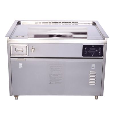 comprar Grelha elétrica comercial Teppanyaki 380V 8KW para restaurantes Fabricação em linha