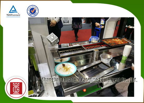 Beli Pemanggang Barbekyu Komersial Tanpa Asap Listrik Stand By Rectangle Stand-by pembuatan online