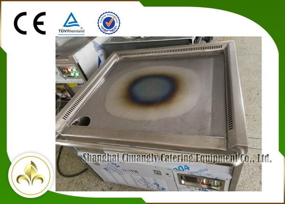 Beli Meja Panggangan Teppanyaki Jepang Stainless Steel Pemanas Tabung Listrik Asap Atas pembuatan online