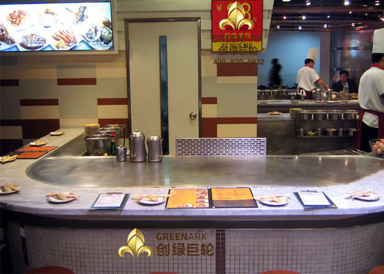 comprar Tabela eletromagnética de Teppanyaki do aquecimento dos assentos eletrostáticos do purificador 10 das emanações Fabricação em linha