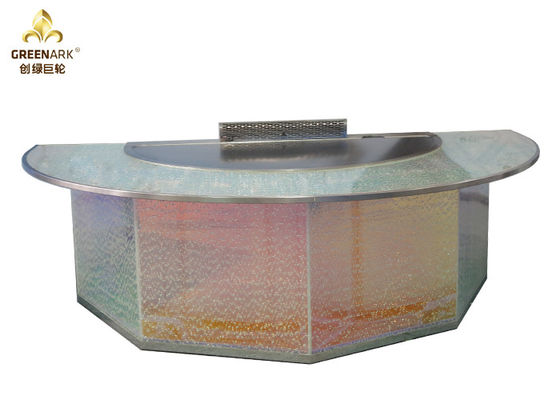 acheter Tableau électrique de Teppanyaki de capacité de sièges du gril 8 de Hibachi pour la couleur d'arc-en-ciel de restaurant fabrication en ligne