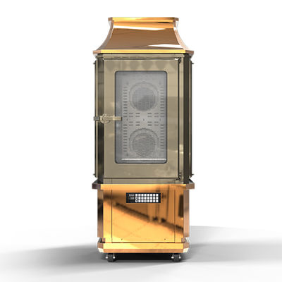 kopen Warmwind lamsgrilmachine 17KW met glazen deur online vervaardiging