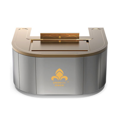 comprare Tavolo teppanyaki in rame ad arco con riscaldamento elettrico fabbricazione online