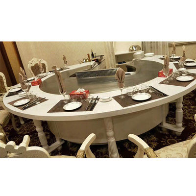 Mua Cảm ứng vòng tròn / Bàn nướng Hibachi điện cho cấu hình cơ bản của nhà hàng sản xuất trực tuyến