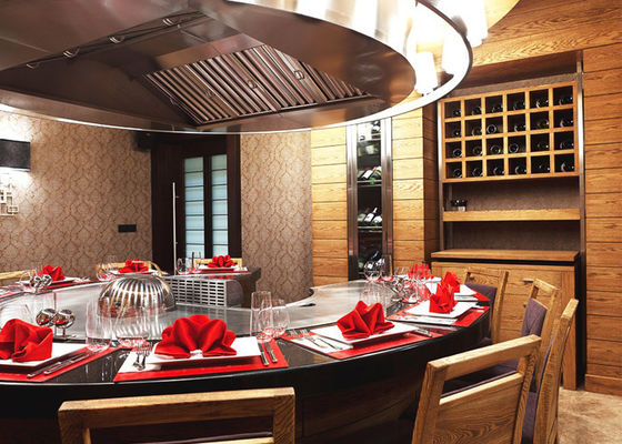 خرید LPG / Pipeline Gas Natural Gas Grill Table Hibachi , Top Flat Top Hibachi تولید آنلاین