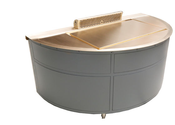 Αγορά Ηλεκτρική Teppanyaki σχαρών μορφή κύκλων Cooktop ημι για την υπαίθρια σχάρα ηλεκτρονική κατασκευή