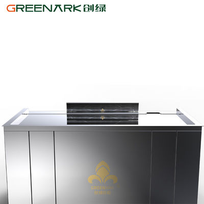 comprare Grill Teppanyaki ad alta efficienza con bancone in acciaio in lega alimentare da 20 mm e riscaldamento intelligente fabbricazione online