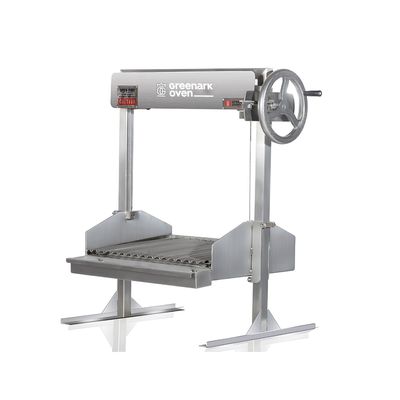 kopen Commerciële Spaanse ijzeren barbecue/pizza/vlees Grill dek Houtskooloven online vervaardiging