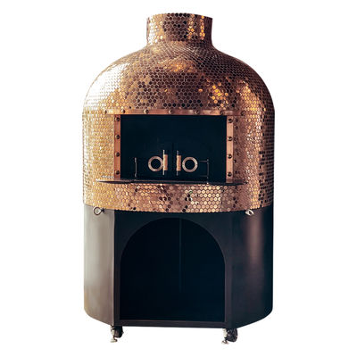 comprar Forno de Pizza Redondo a Lenha com Pedra Vulcânica Fabricação em linha