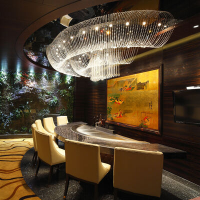 comprar Mesa de parrilla teppanyaki de acero inoxidable con área de cocción de 450*420 mm, purificador electrostático de humos de aceite y logotipo personalizado Fabricación en línea