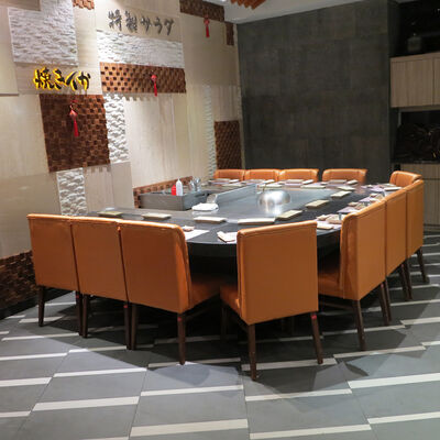 acheter Cuisine commerciale Table électrique Teppanyaki en arc Hibachi Grill fabrication en ligne