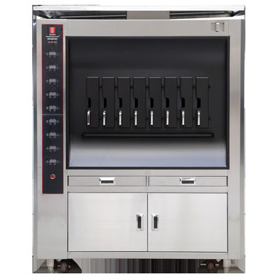 kaufen Einlagige Grill-Maschinen-elektrische Heizungsfische Oven With der Fisch-20KW 8 Räume Online-Herstellung