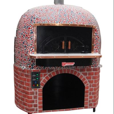 comprar Azulejos em volta da pizza Oven Lava Rock Wood Fire de Itália Fabricação em linha