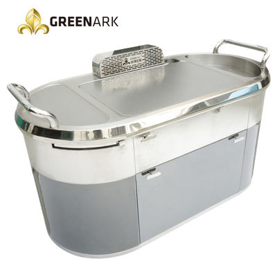 GREENARK Upgrade Mobile Teppanyaki Grill Table - Gás