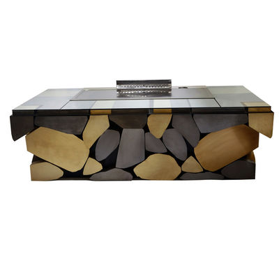 380V 8KW Teppanyaki Grill Table 1.2m 7 Seats Stainless Steel