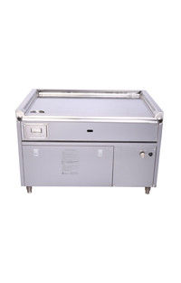 Special Alloy Steel Gas Teppanyaki Grill Table For Restaurant Hotel