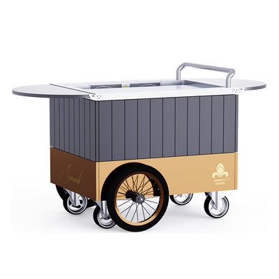 Golden Mobile Teppanyaki Grill kiểm soát nhiệt độ thông minh và chính xác Di chuyển tự do